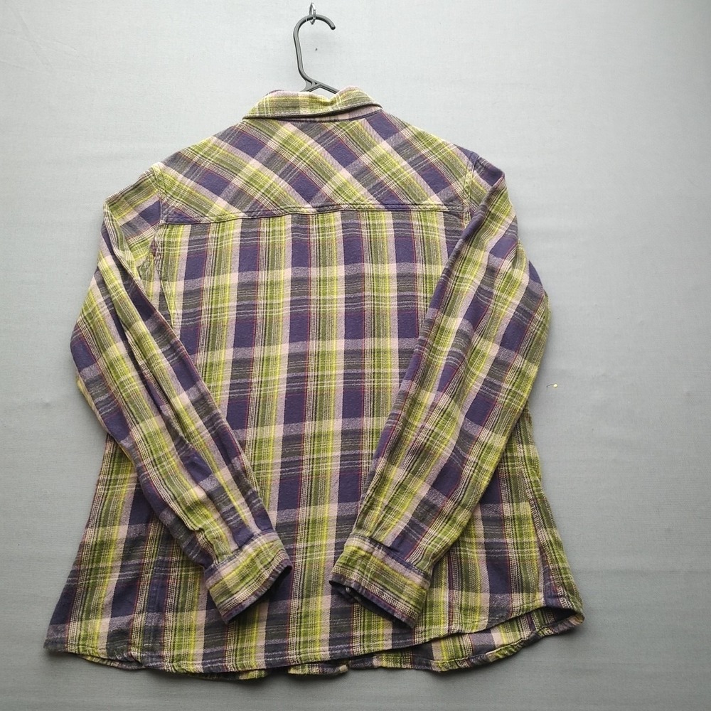 Carhartt For Women Multicolor Flannel‎ Button Up Shirt Size Medium - Picture 11 of 14